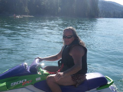 Dad on the Jet Ski 