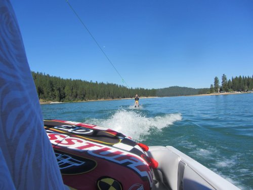 Shane skiing 