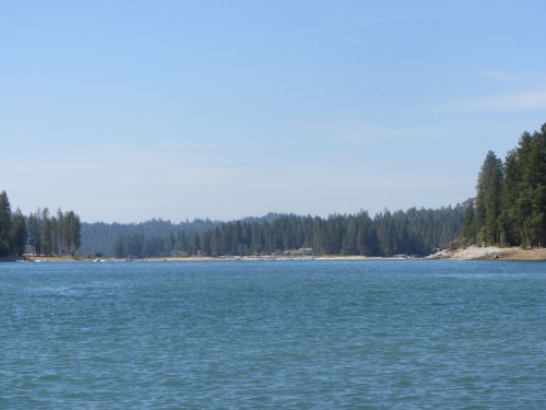 Looking west from jet ski area 