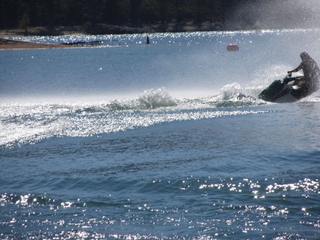 dad doing donuts 