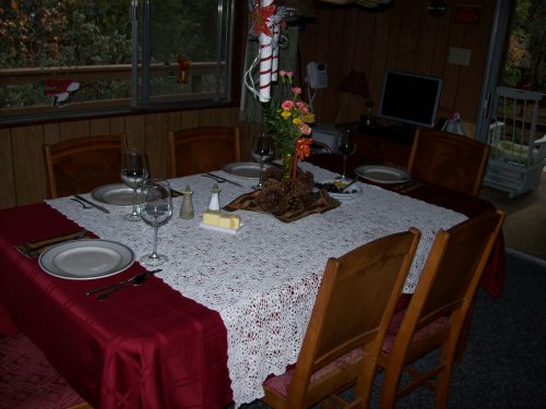 The table is set..... 