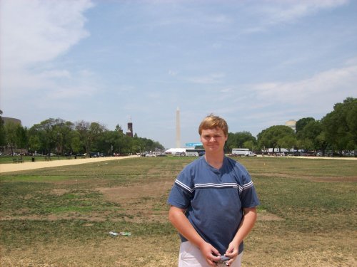 Jonny and Washington Monument 