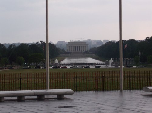Lincoln Memorial from the Washington Monument 