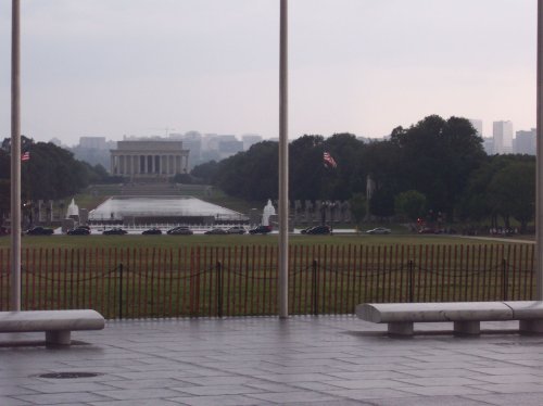 Lincoln Memorial from Washington Monument 