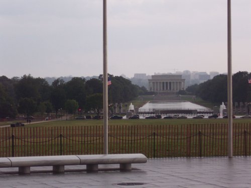 Lincoln Memorial from Washington Monument 