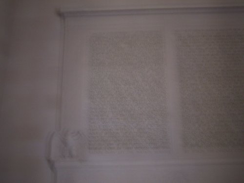 Inside the Lincoln Memorial 