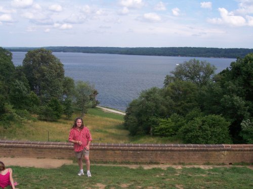 Jon with Potomac in background 