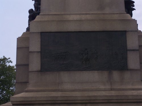 Detail on General Sherman memorial 