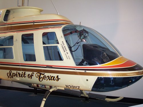 Spirit of Texa helicopter 