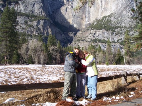Merced river from Cathedral beach 