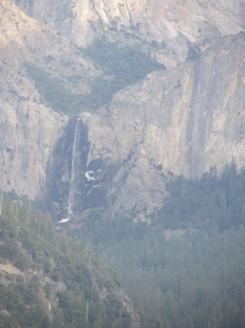 Bridalveil Falls from Tioga road 