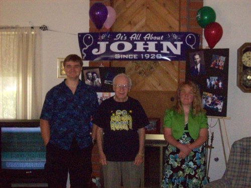 Jonny, Melissa and grandpa 