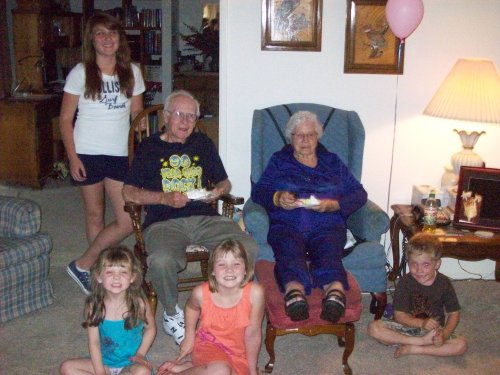 Grandparents and great-grandkids 