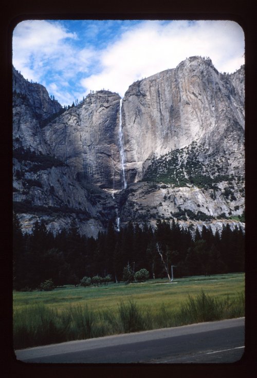 Yosemite Falls from roadside 