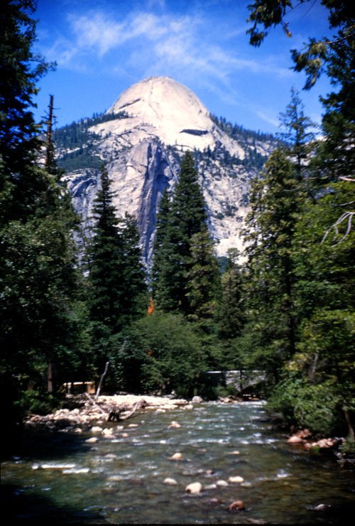 North Dome from Happy Isles 