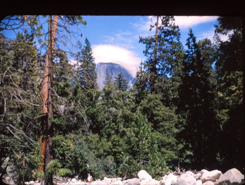 Half Dome from Yosemite Falls 
