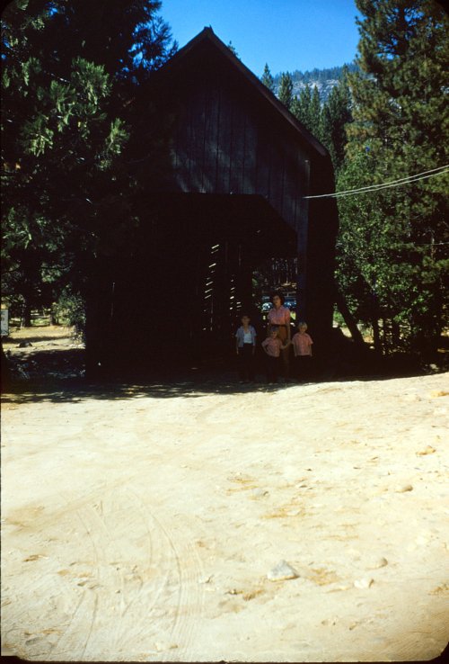 Covered bridge at Wawona 