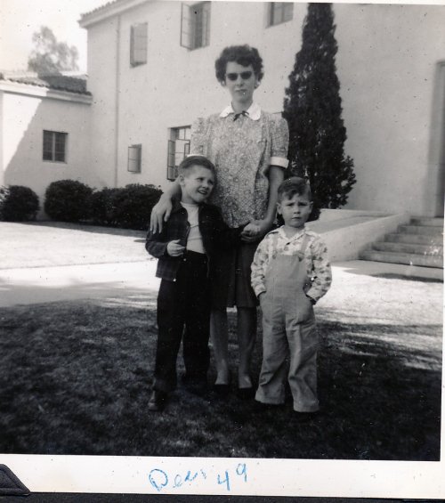 High water in ditch - back of our house 