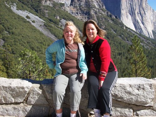 Melissa & Lori in Yosemite 